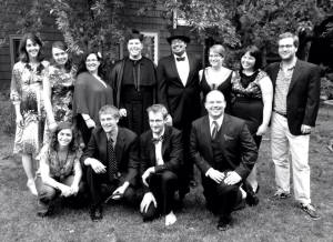 This year's interns and I at our end of year formal barbeque!